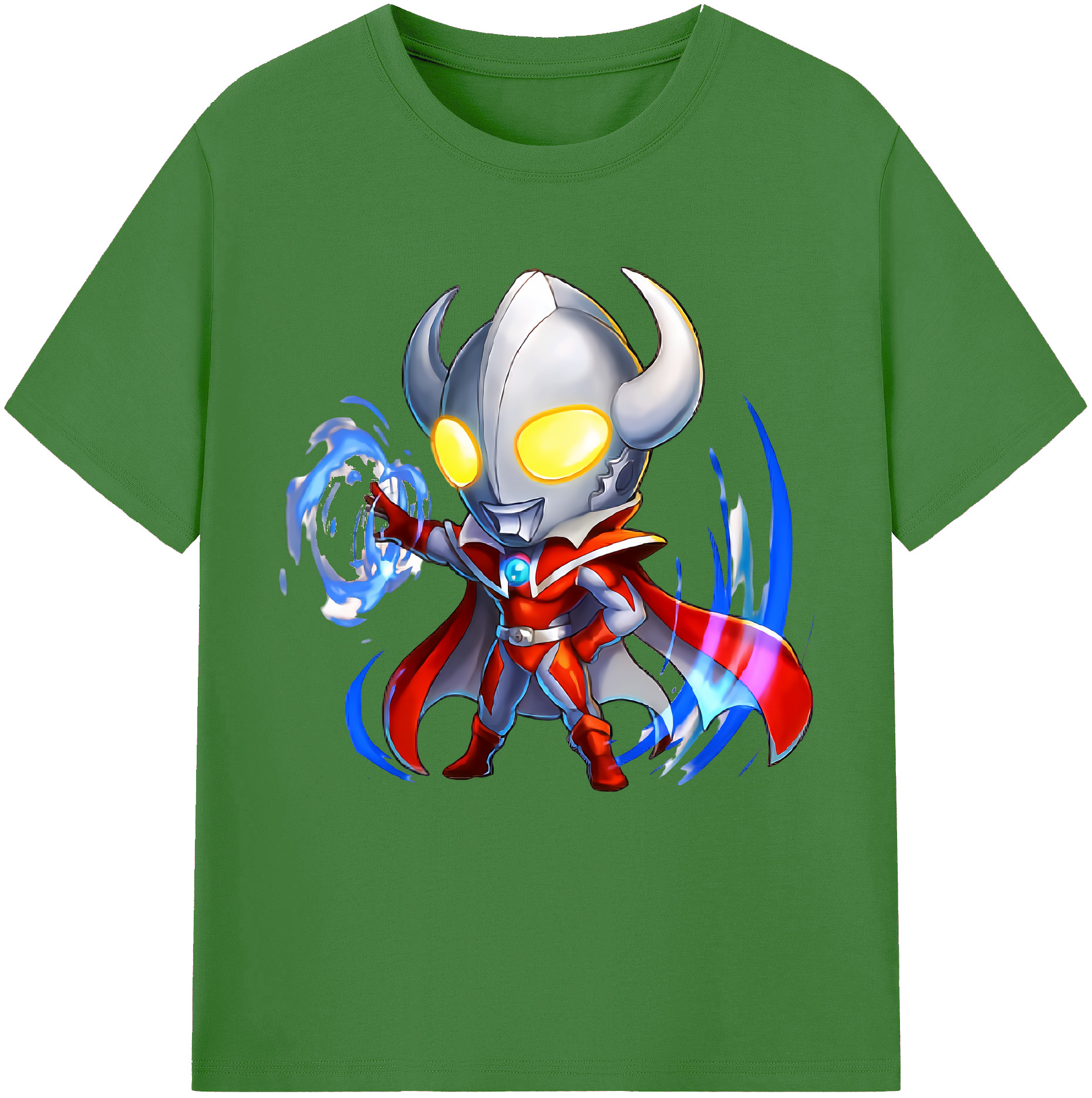 （画像用） ウルトラマン Ultraman レディースカジュアルプリントTシャツ（綿100％）